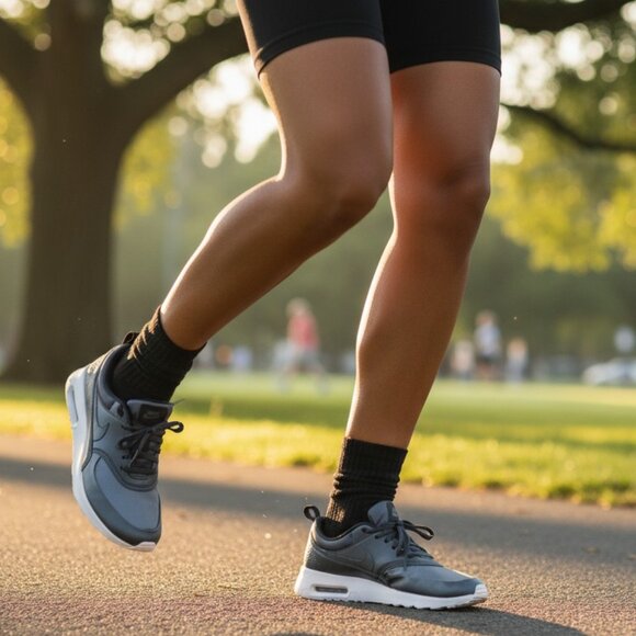 NIKE AIR MAX THEA SE Metallic Hematite Blue Sneakers 9.5 Running Womens - Picture 1 of 16